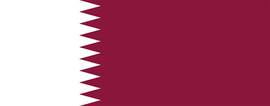 Qatar flag